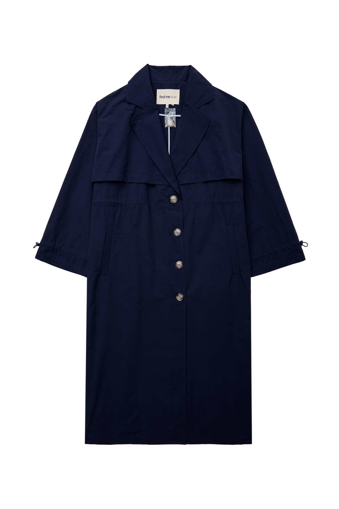 DANBI TRENCH COAT IN NAVY