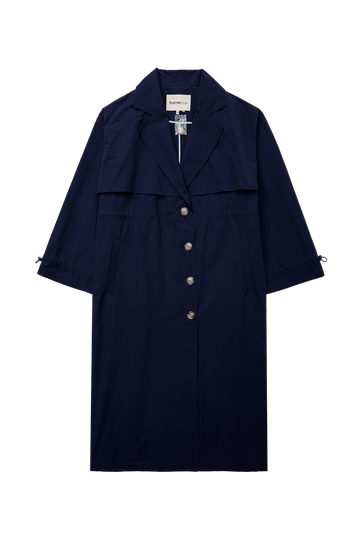 DANBI TRENCH COAT IN NAVY