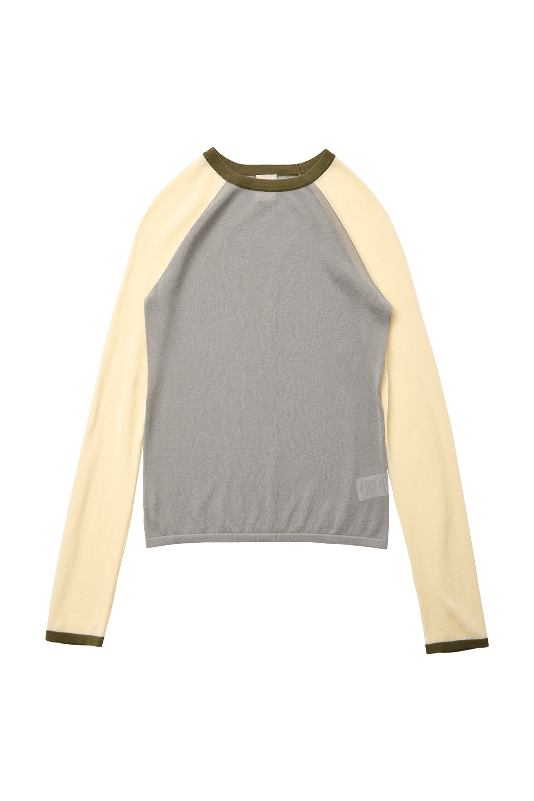 MIRINAE RAGLAN TOP IN MATCHA MEL