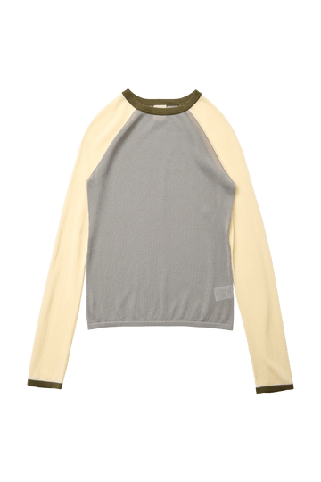 MIRINAE RAGLAN TOP IN MATCHA MEL