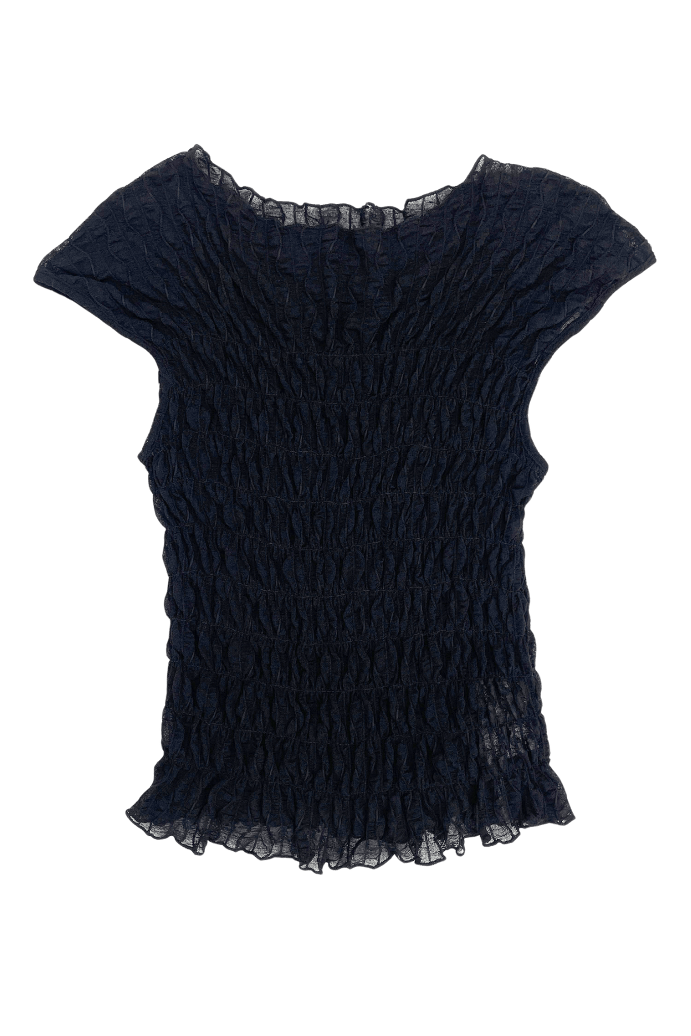 Ruched Ross Slvless Top