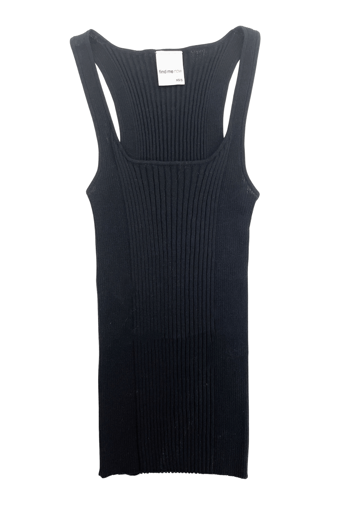 Ribbed Knit Tank Top