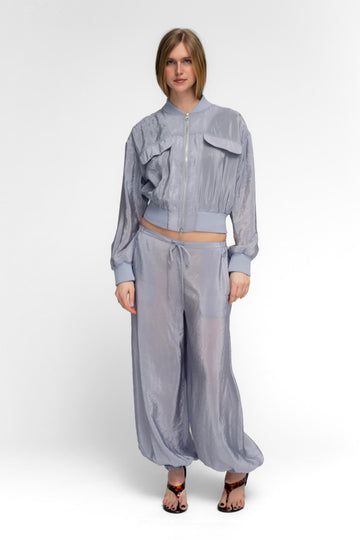 FABIO VOILE JACKET IN LILAC