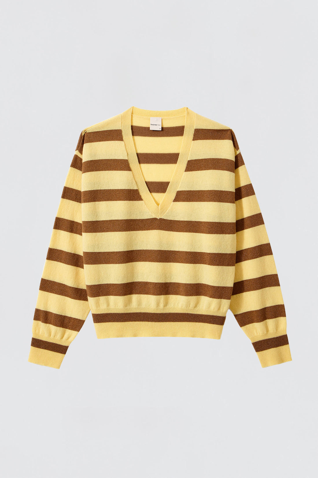 Heejin Knit Sweater In Buttercream Sparkle