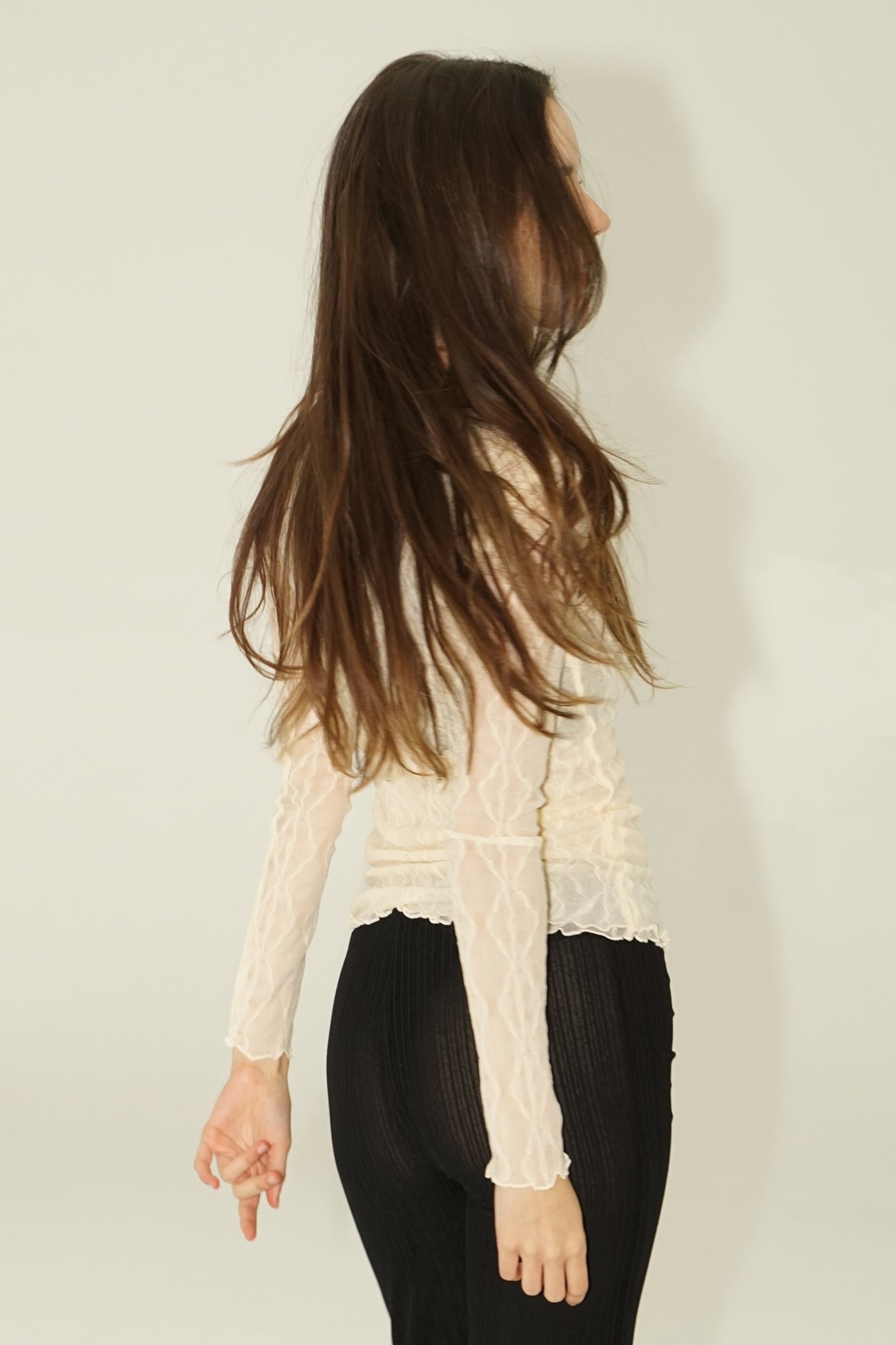 MARIPOSA LONG SLEEVE BOW TEE